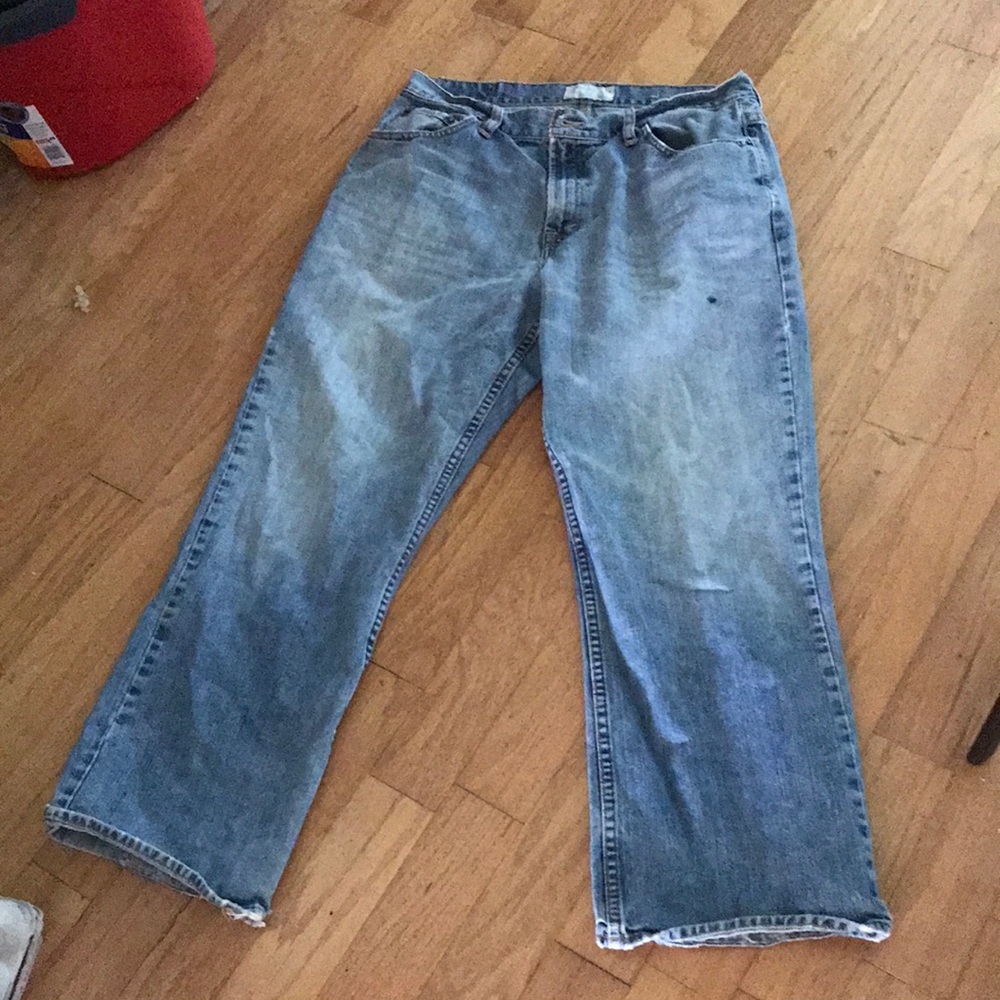 American Eagle men’s blue jeans 34/30 loose fit